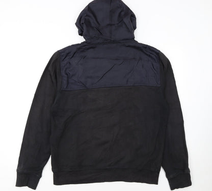 Champion Men’s Black Full Zip Hoodie L Sports Fleece Jacket