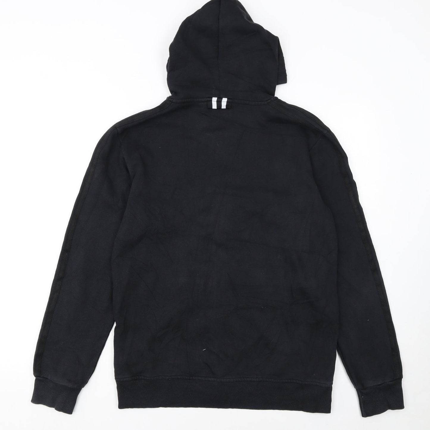 Adidas Men's Black Full Zip Hoodie Small Sportswear Fleece Jacket