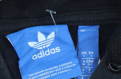 Adidas Men's Black Full Zip Hoodie Small Sportswear Fleece Jacket