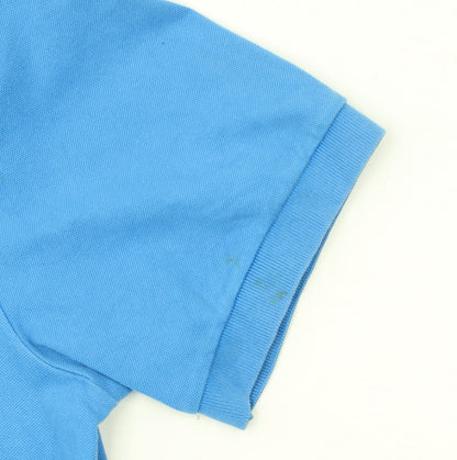 Lacoste Men’s Blue 3XL Stretch Fit Cotton Polo Shirt
