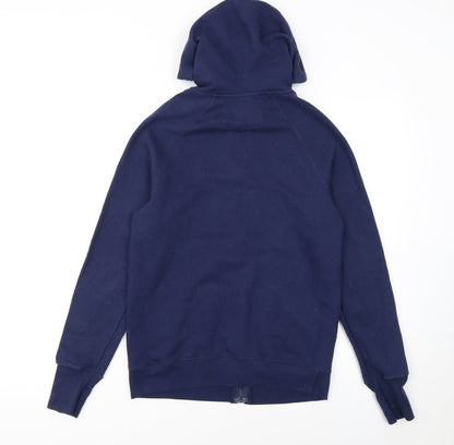 Champion Women's Navy Full Zip Hoodie XS Casual Lightweight