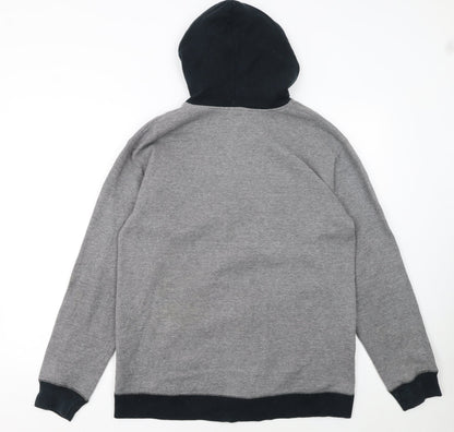 Champion Womens Grey Full Zip Hoodie XL 16-18 Fleece Lined Casual
