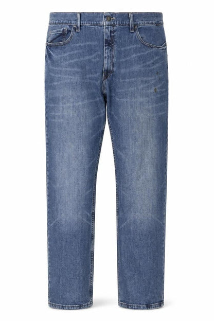 Nautica Men’s Blue Relaxed Fit Stretch Denim Jeans 40x32 Straight Leg