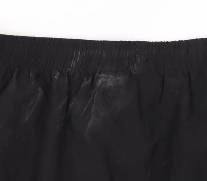 Starter Men's Black Track Pants L 36in Quick Dry Athletic Trousers