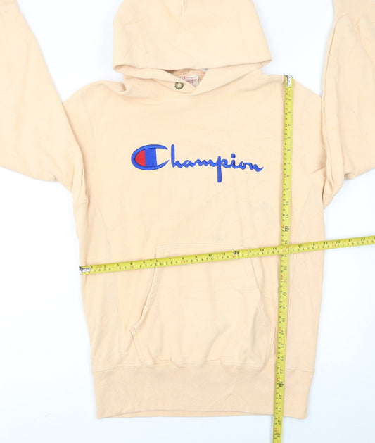 Champion Womens Beige Reverse Weave Pullover Hoodie Size L