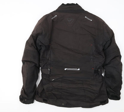 Modeka Men’s Black 40 Motorcycle Jacket Waterproof Windproof