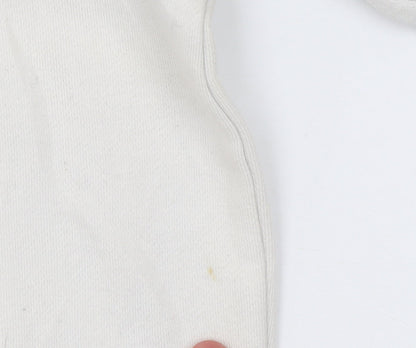Ellesse Boys White Pullover Sweatshirt 12-13 Years Regular Fit Logo Print