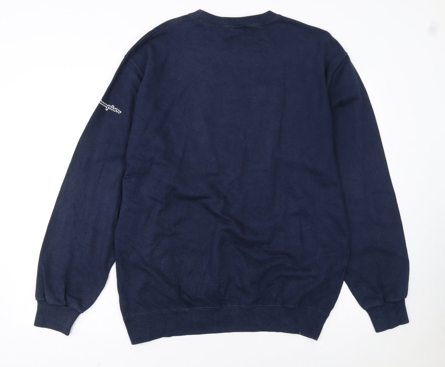 Champion USA Navy Blue Women's Large Pullover Sweatshirt