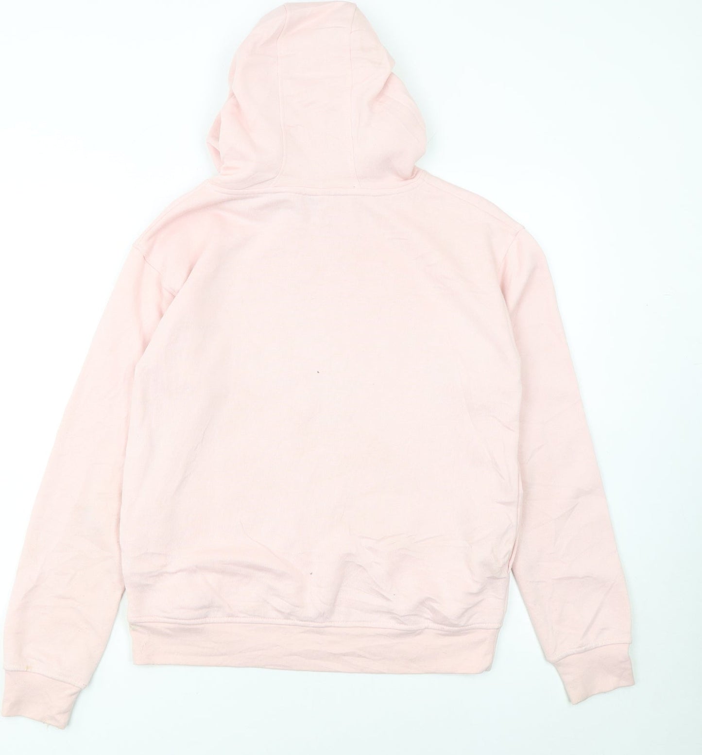 Disney Womens Minnie Mouse Pink Pullover Hoodie 2XS