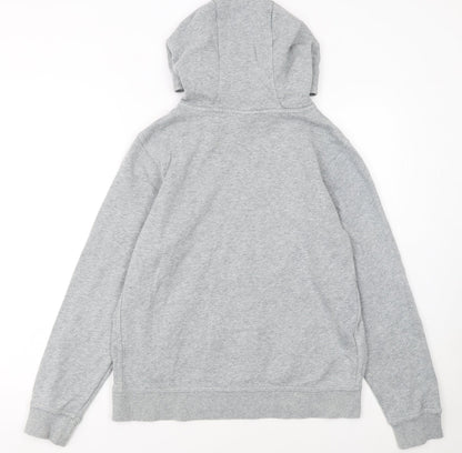 Nike Boys Grey XL Hoodie 13-15 Years Pullover Fleece Sweatshirt
