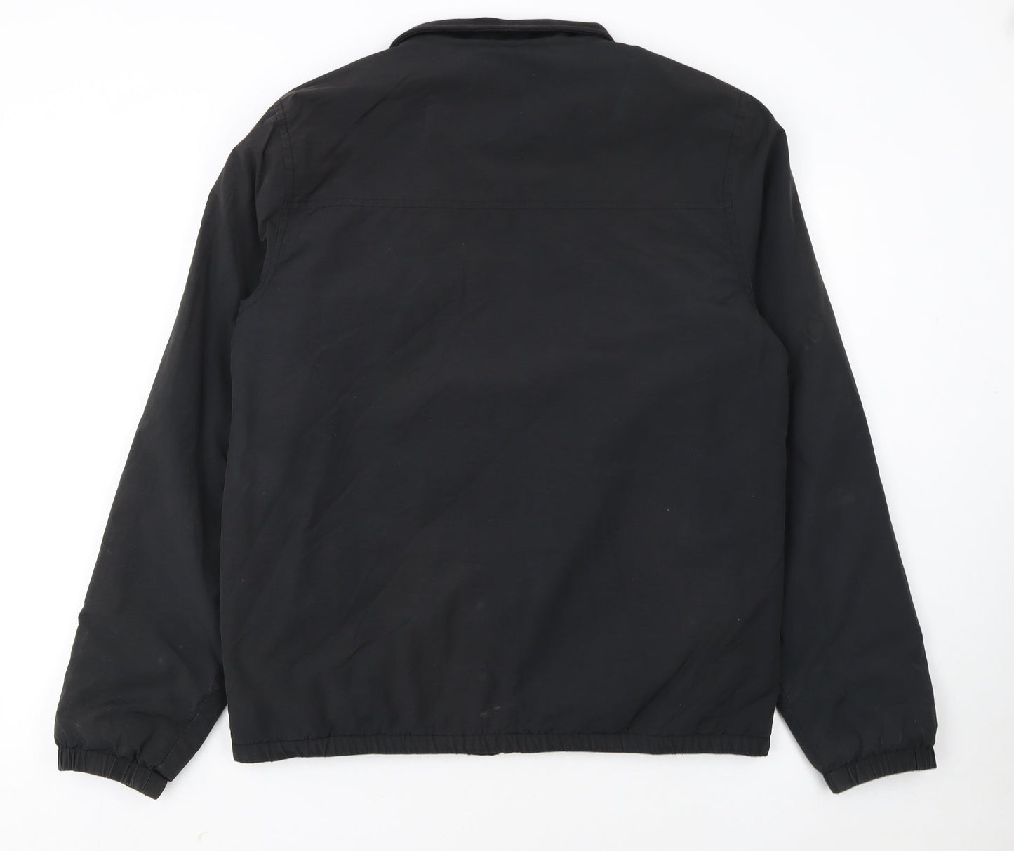 U.S. Polo Assn. Men's Black Medium Full Zip Bomber Jacket