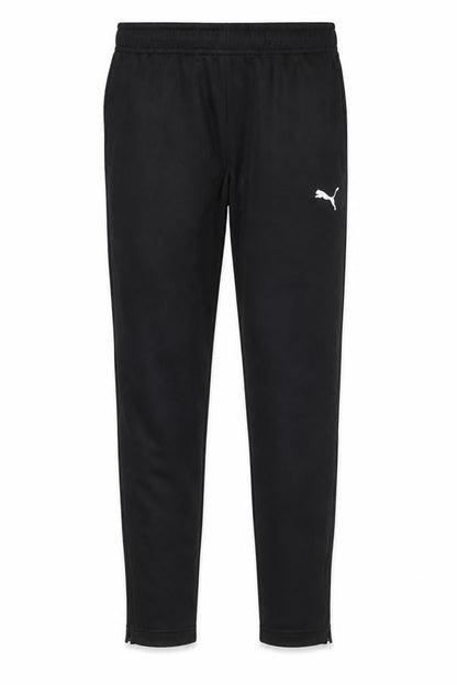 Puma Boys Black Jogger Trousers 13-14 Years 164cm Elastic Waist Activewear