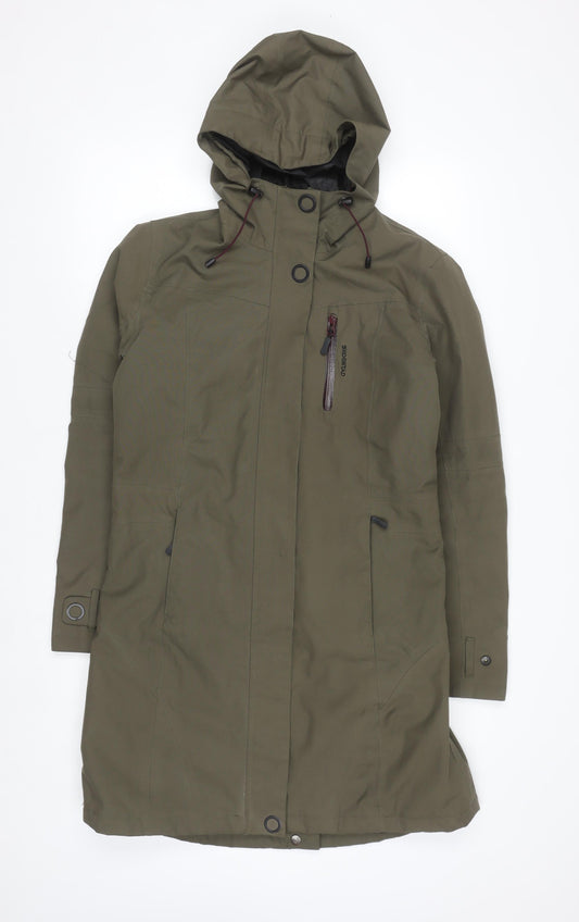 Skogstad Men's Green Waterproof Hooded Parka Coat Size 38