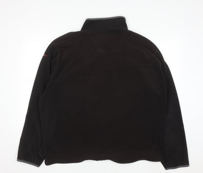 Regatta Men Black 3XL Fleece Full Zip Outdoor Sweatshirt