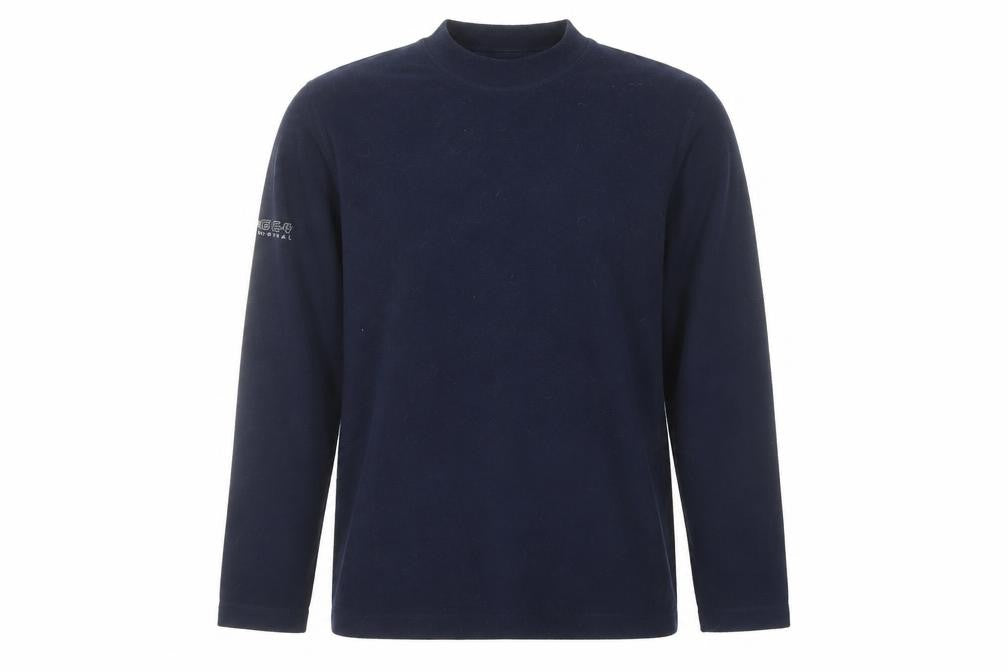Polartec Men’s Blue Fleece Pullover Sweatshirt Small Regular Fit