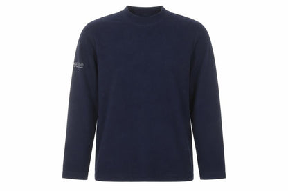 Polartec Men’s Blue Fleece Pullover Sweatshirt Small Regular Fit