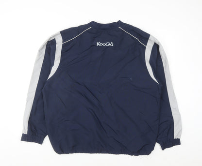 Kooga Men's Blue Medium Pullover Rugby Sweatshirt
