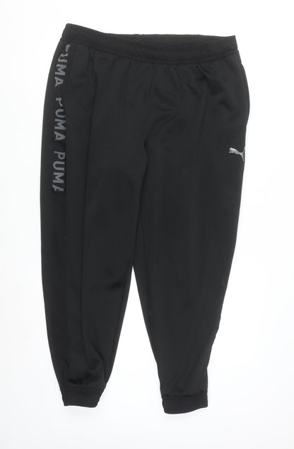 Puma Men's Black 2XL Tapered Jogger Activewear Trousers
