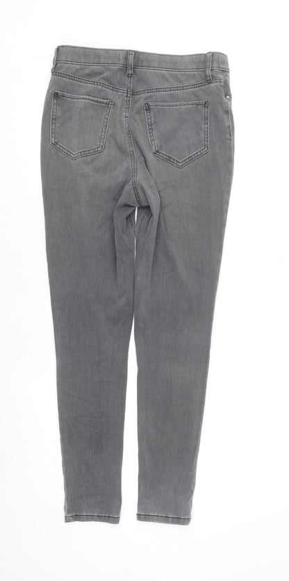 F&F Women’s Grey Skinny Jeans Size 12 Stretch Denim