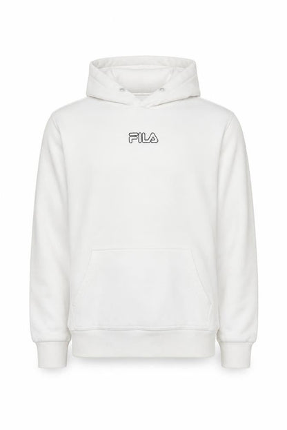 FILA Men’s White Pullover Hoodie XL Limited Edition Sportswear