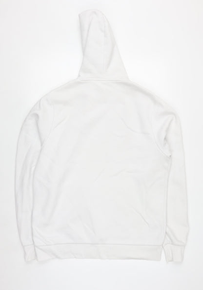 FILA Men’s White Pullover Hoodie XL Limited Edition Sportswear