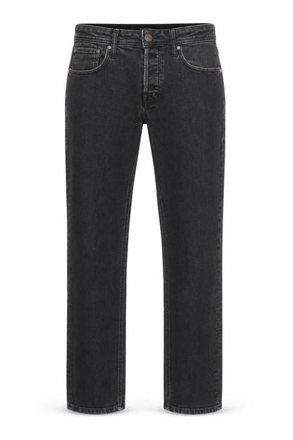 Jack & Jones Men’s Black Slim Fit Straight Leg Jeans Size 30/30