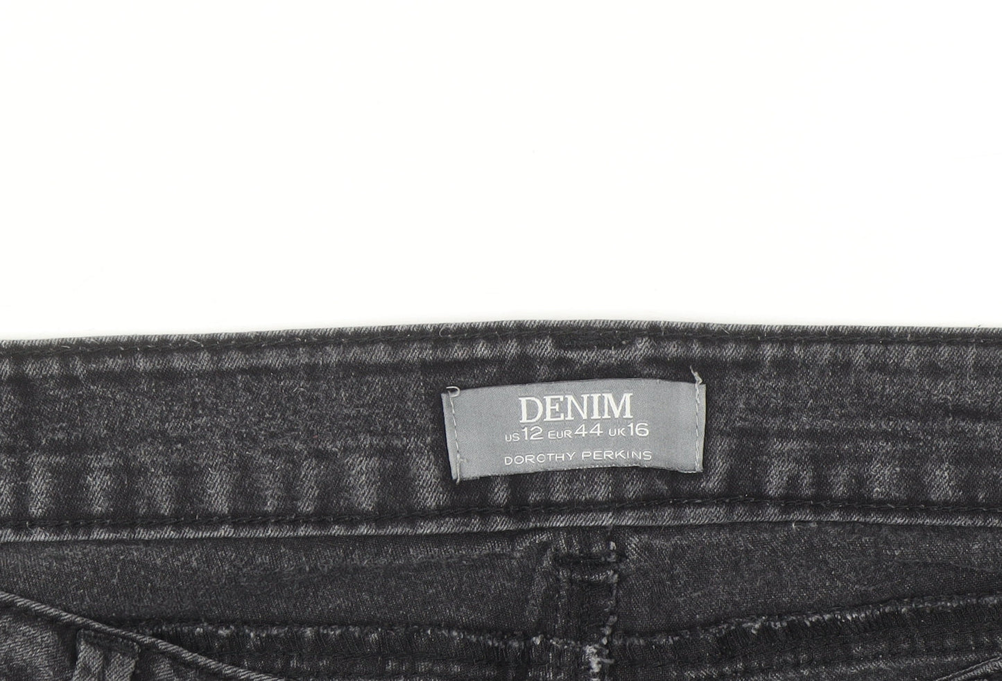 Dorothy Perkins Women’s Black Bootcut Denim Jeans Size 16