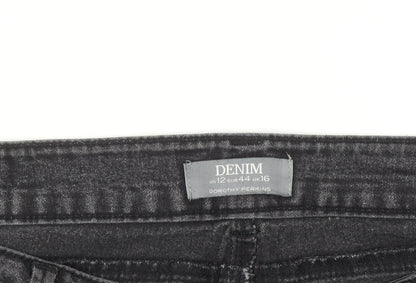 Dorothy Perkins Women’s Black Bootcut Denim Jeans Size 16
