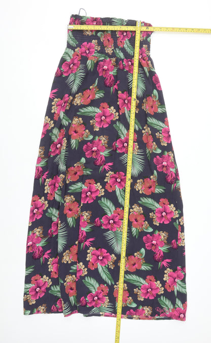Rip Curl Womens Multicoloured Floral Maxi Dress Size 10