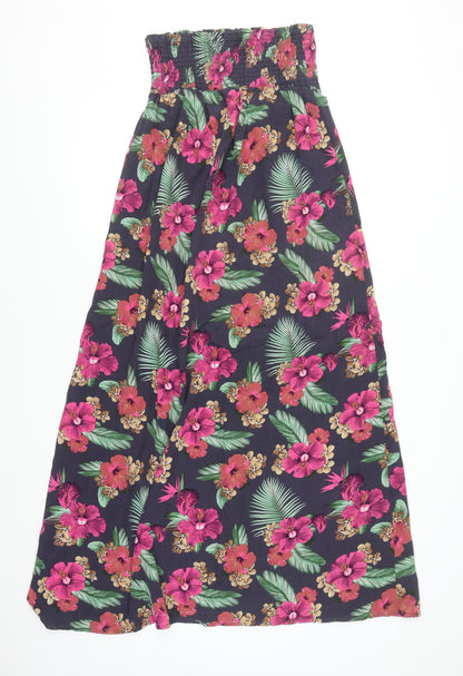 Rip Curl Womens Multicoloured Floral Maxi Dress Size 10