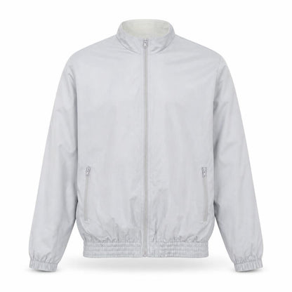 Marks & Spencer Mens Grey 40in Bomber Jacket Full Zip Vintage