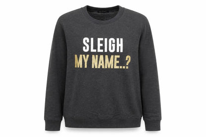 Avenue Women Grey Christmas Graphic Pullover Sweatshirt Size 16-18