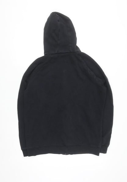 Under Armour Men's Black Full Zip Hoodie Size M Fleece Sportswear