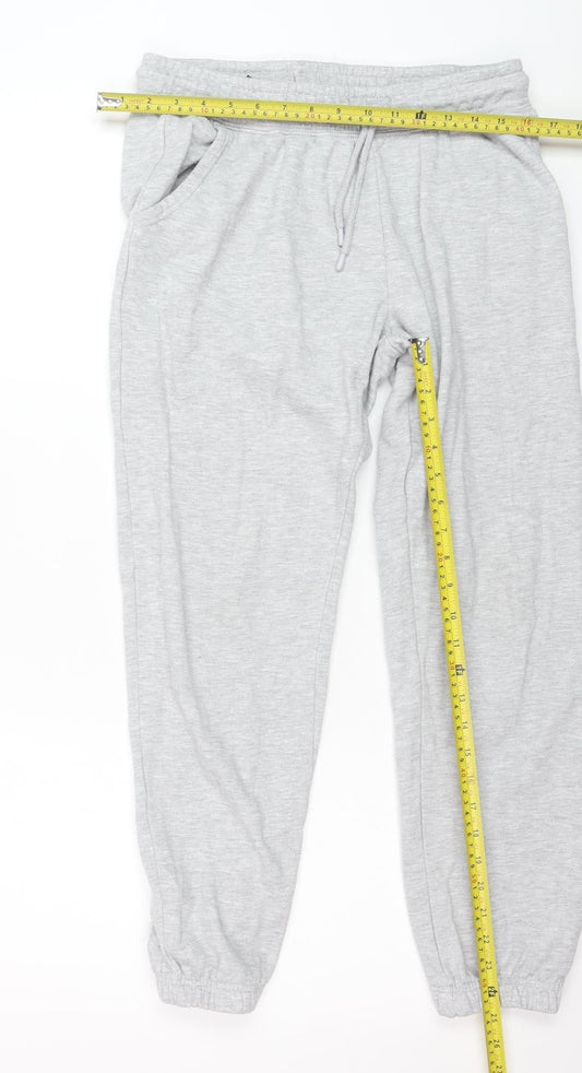 Dunnes Stores Boys Grey Jogger Sweatpants Small 8 Years Cotton Blend