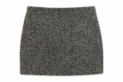 H&M Women’s Grey Tweed Wool Pencil Skirt Size 14