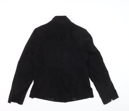 Reflections Women's Black Size 12 Classic Single-Breasted Blazer