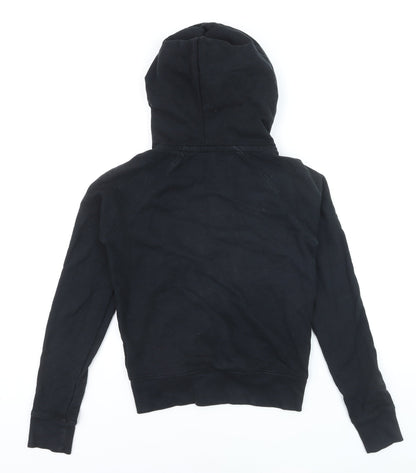 GAP Men’s Black Full Zip Hoodie Small Cotton Blend