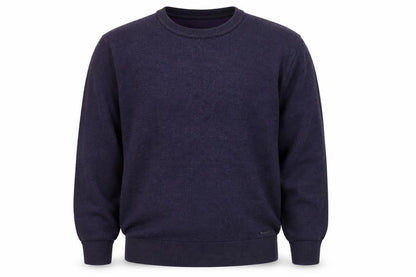 Bugatti Men’s Purple Wool Mix Crew Neck Jumper Size 2XL