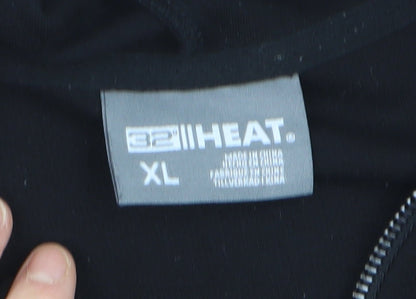 32 Degrees Heat Men's Black XL Full Zip Hoodie
