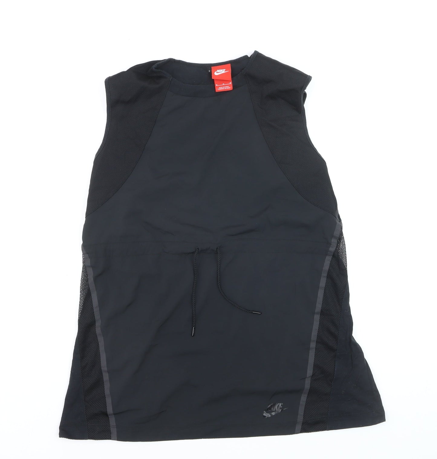 Nike Womens Black Sleeveless Gym Tank Top Medium