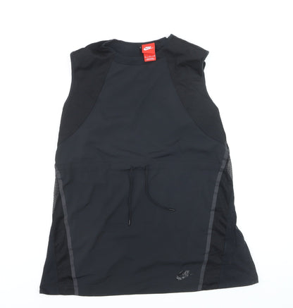 Nike Womens Black Sleeveless Gym Tank Top Medium