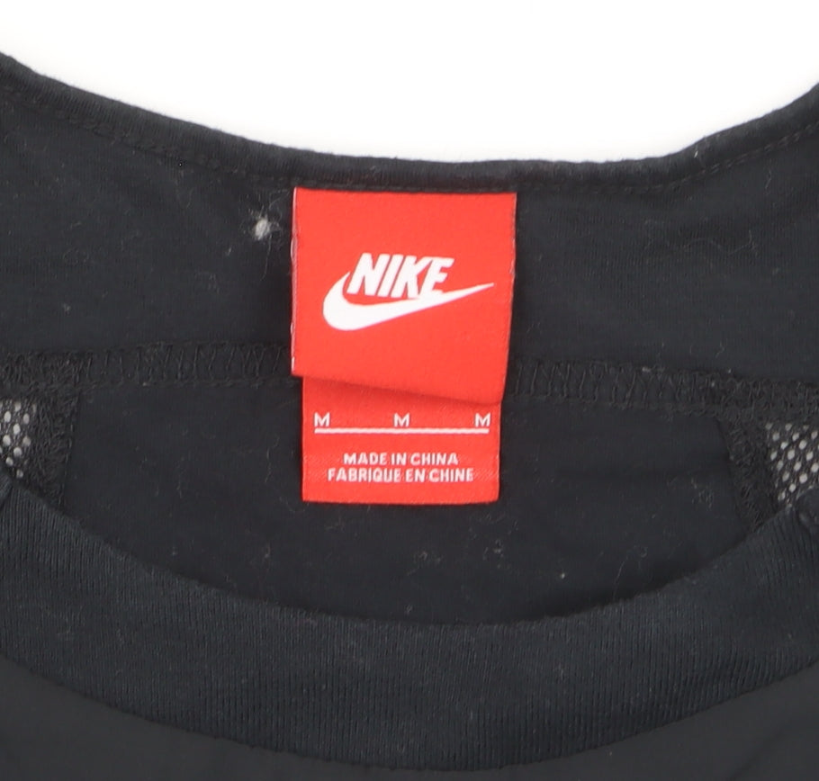 Nike Womens Black Sleeveless Gym Tank Top Medium