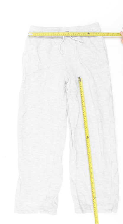 Collusion Womens Grey Jogger Trousers Size 8 Cotton Blend