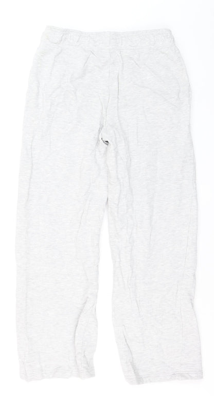 Collusion Womens Grey Jogger Trousers Size 8 Cotton Blend
