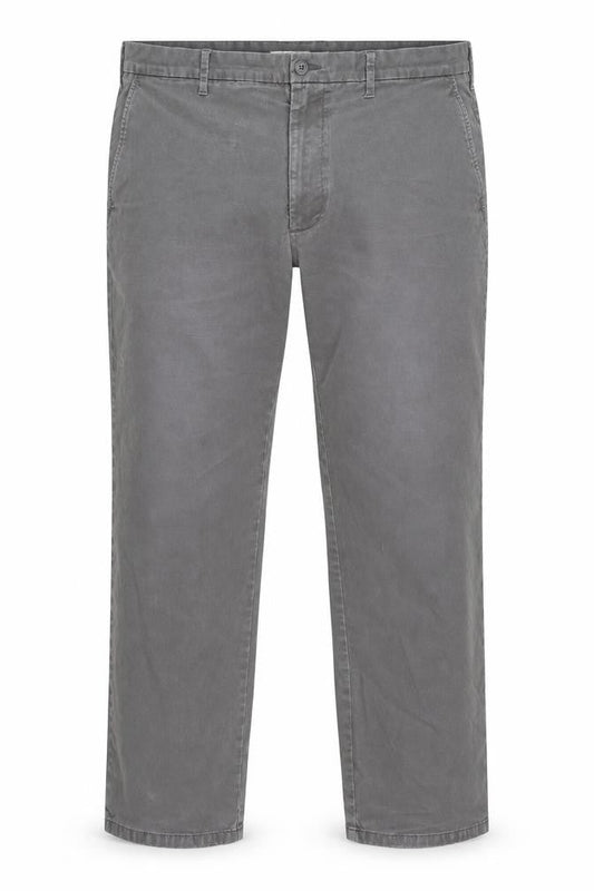 Marks and Spencer Men's Grey Regular Fit Straight Jeans Size 42
