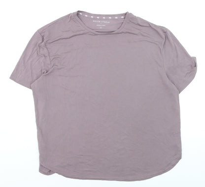 Helen Steele Women's Purple XL Modal Blend Active T-Shirt
