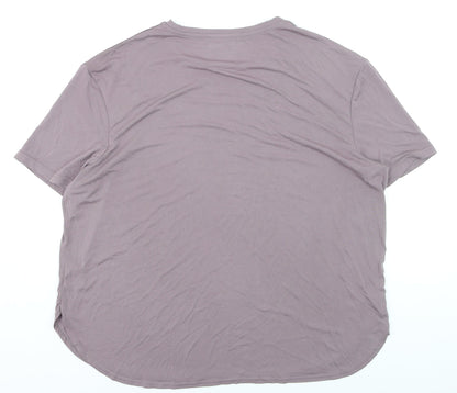 Helen Steele Women's Purple XL Modal Blend Active T-Shirt
