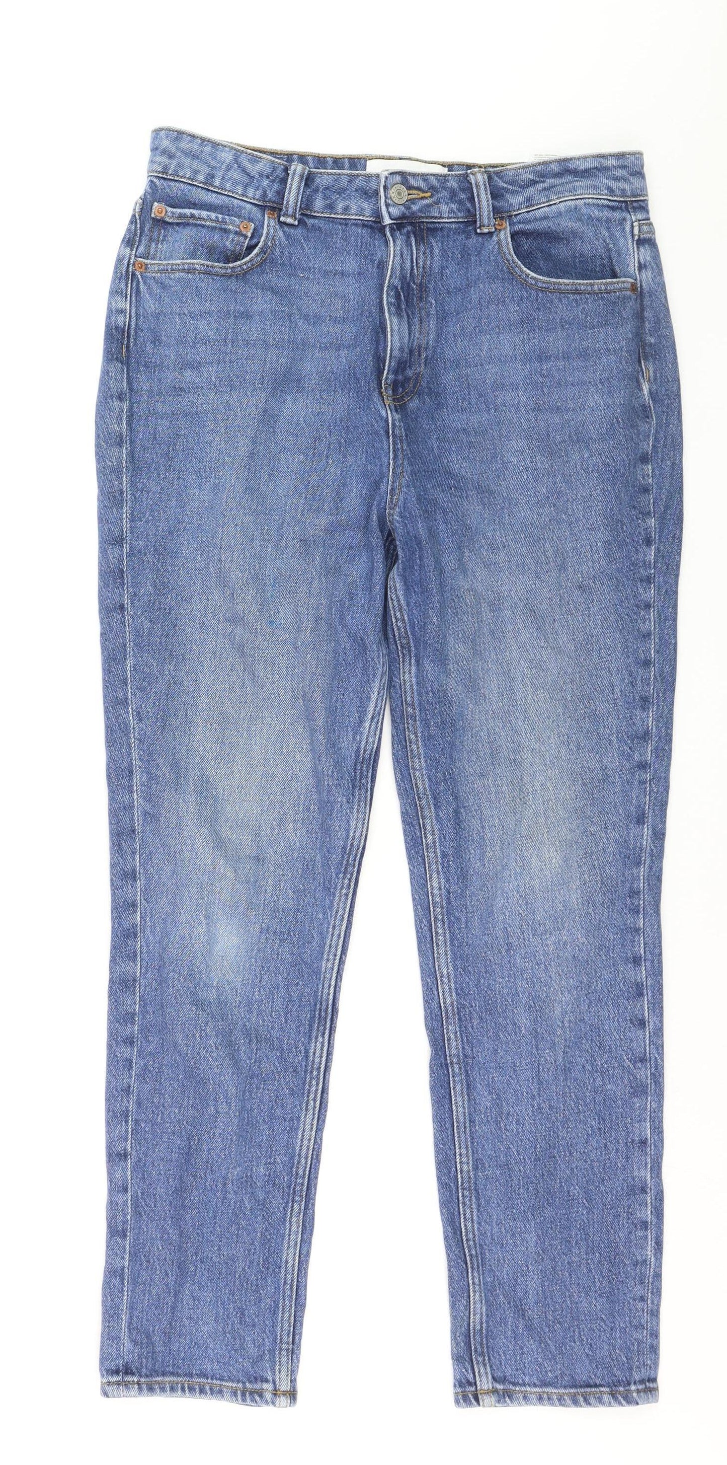 JJXX Women's Blue Slim High Waist Denim Jeans Size 12