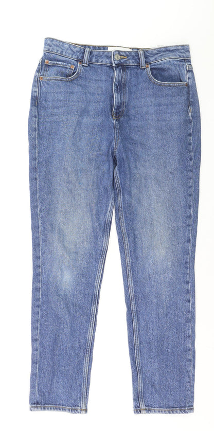 JJXX Women's Blue Slim High Waist Denim Jeans Size 12
