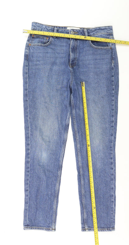 JJXX Women's Blue Slim High Waist Denim Jeans Size 12